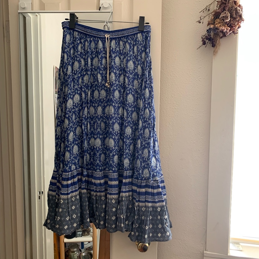 Spell Boho Midi Skirt Medium